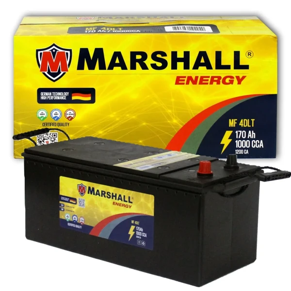 Bateria Marshall 170ah 1000cca Bornes Laterales ( ∓ )